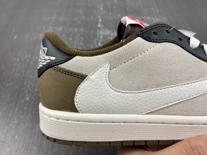 Travis Scott x Air Jordan 1 Low Grey/Brown/Black DM7866-902