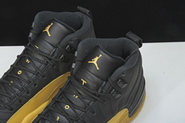 Air Jordan 12 Retro Black University Gold 130690-070
