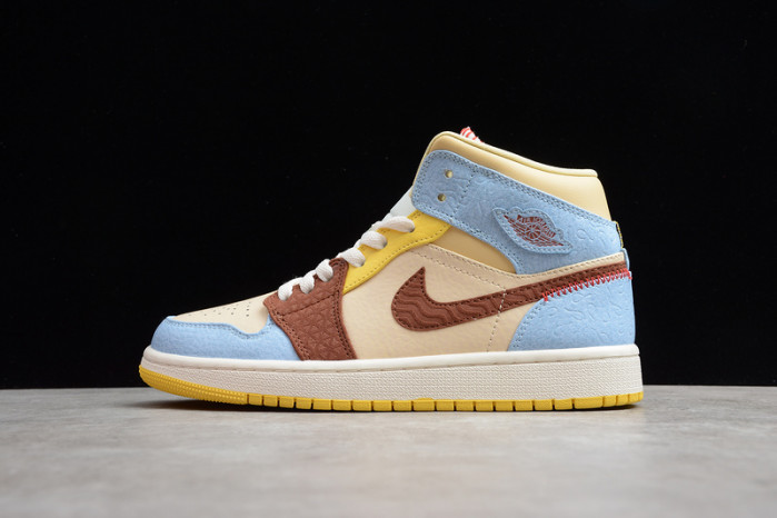 Maison Chateau Rouge x Air Jordan 1 High Mid  Fearless CU2803-200