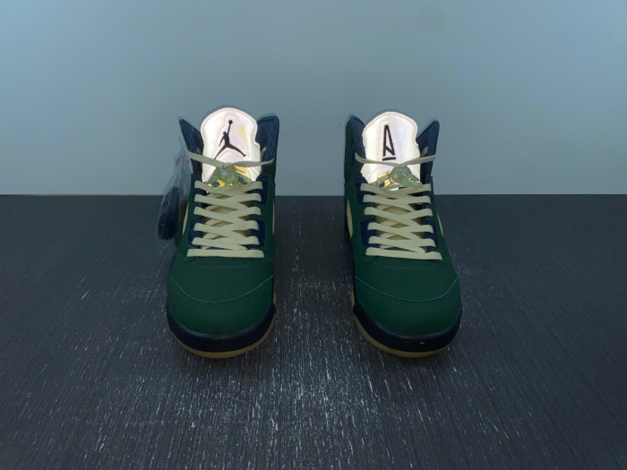 Air Jordan 5 "Navy Green”  FZ5758-003