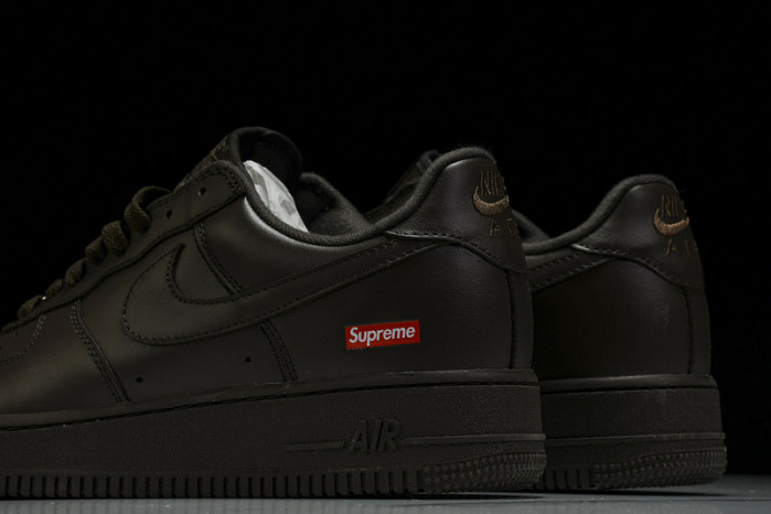 Supreme x Nike Air Force 1  “Baroque Brown" CU9225-200