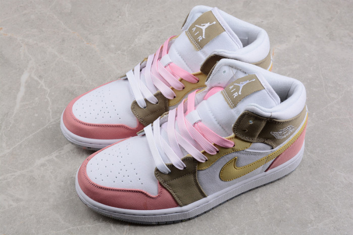 Air Jordan 1 Mid SE (GS) AJ1   DJ0338-100