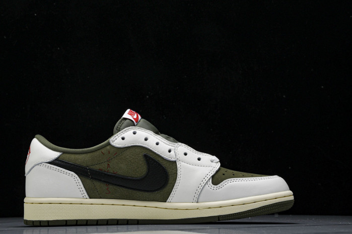 Travis Scott x Air Jordan 1 Low OG  “Medium Olive” DM7866-200