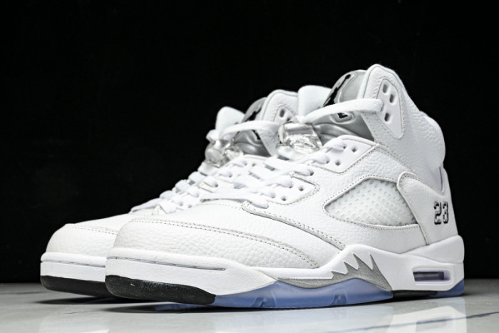 Air Jordan 5 Retro "White Metallic"   HQ7978-103
