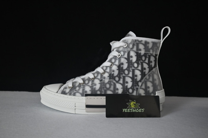 D10R B23 High Top Logo Oblique Sneakers