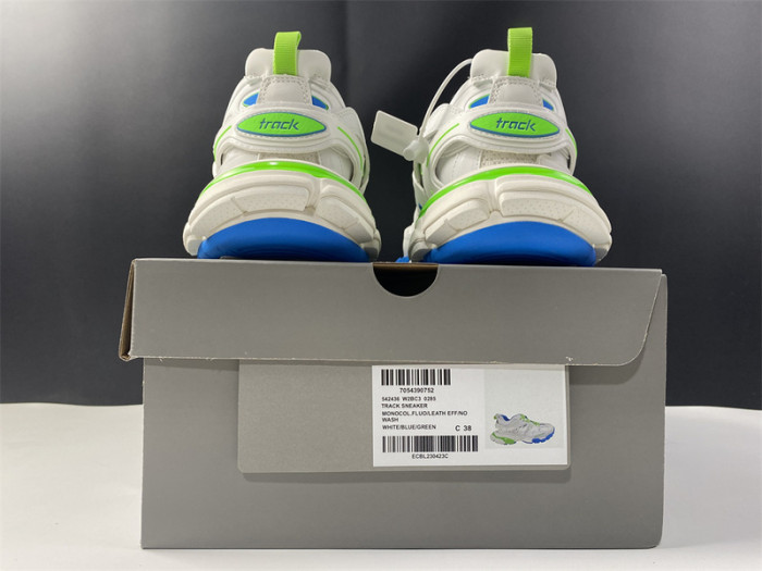 BLCG Track Trainer White Yellow Blue 542436 W2BC3 0285