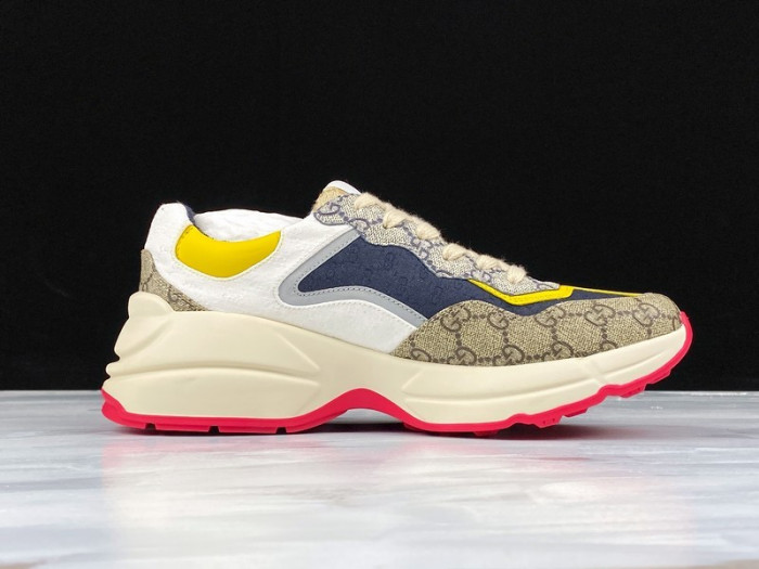 GUCC Rhyton Vintage Trainer Sneaker 619891 99WF0 4370