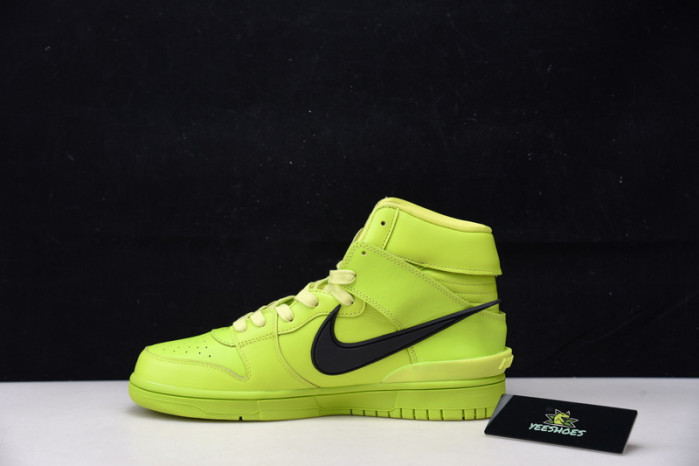 Nike Dunk High AMBUSH Flash Lime CU7544-300